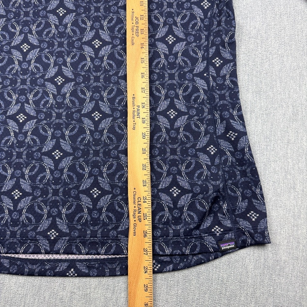 Patagonia Shirt Womens XL Blue Capilene Midweight Crewneck Baselayer Crew 44437 - Picture 8 of 11
